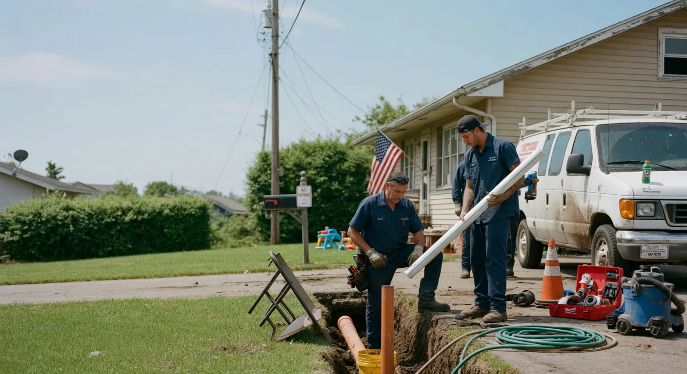 Drain Cleaning in Old Glory, TX near me